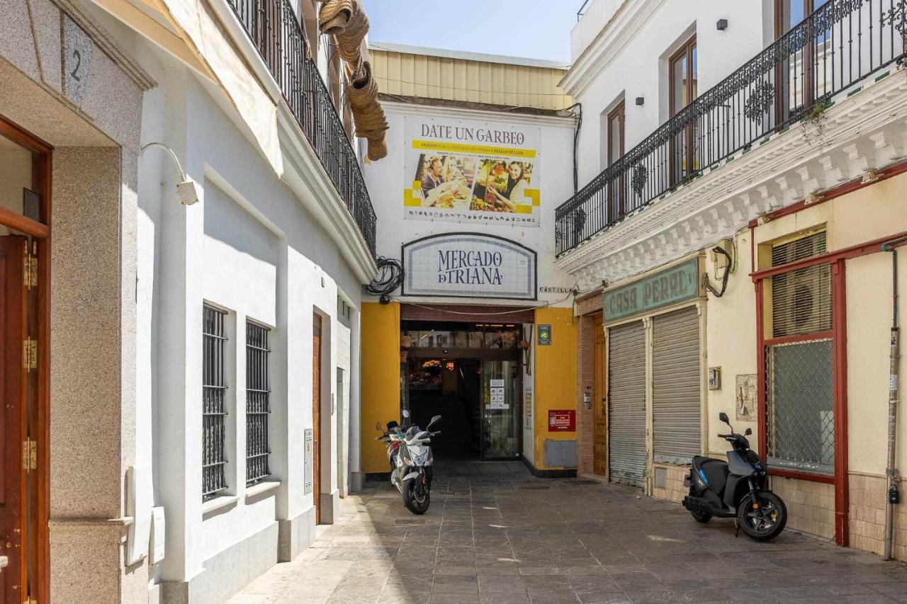 Comfy Away - Apartamento Exclusivo Mercado De Triana Con Balcon เซบีญา ภายนอก รูปภาพ